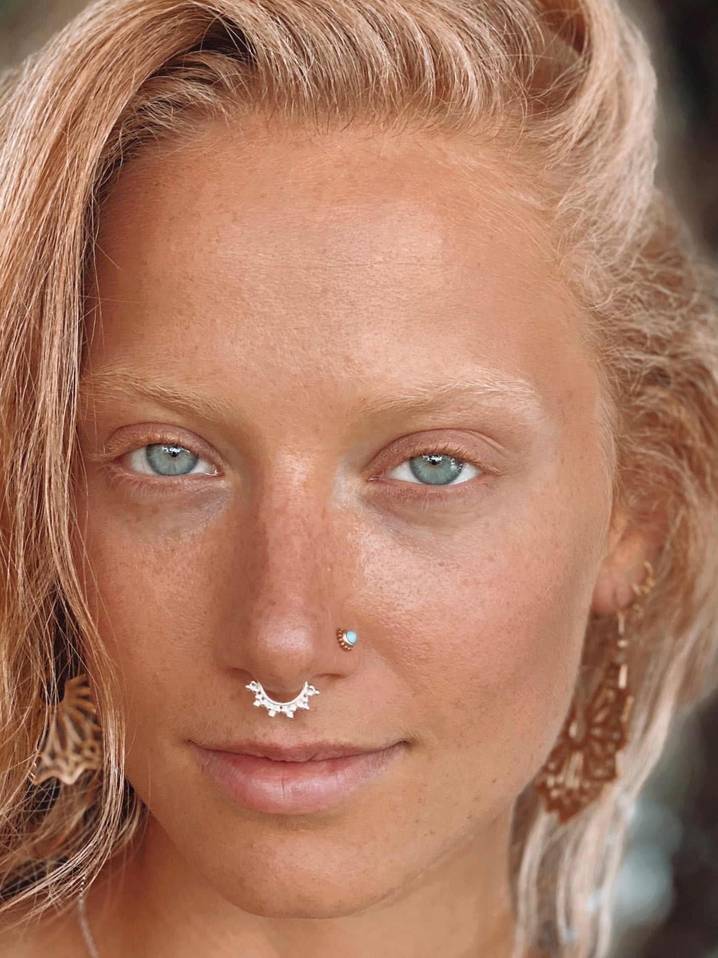 Tribal Dots Fake Septum Piercing (code: SF5)