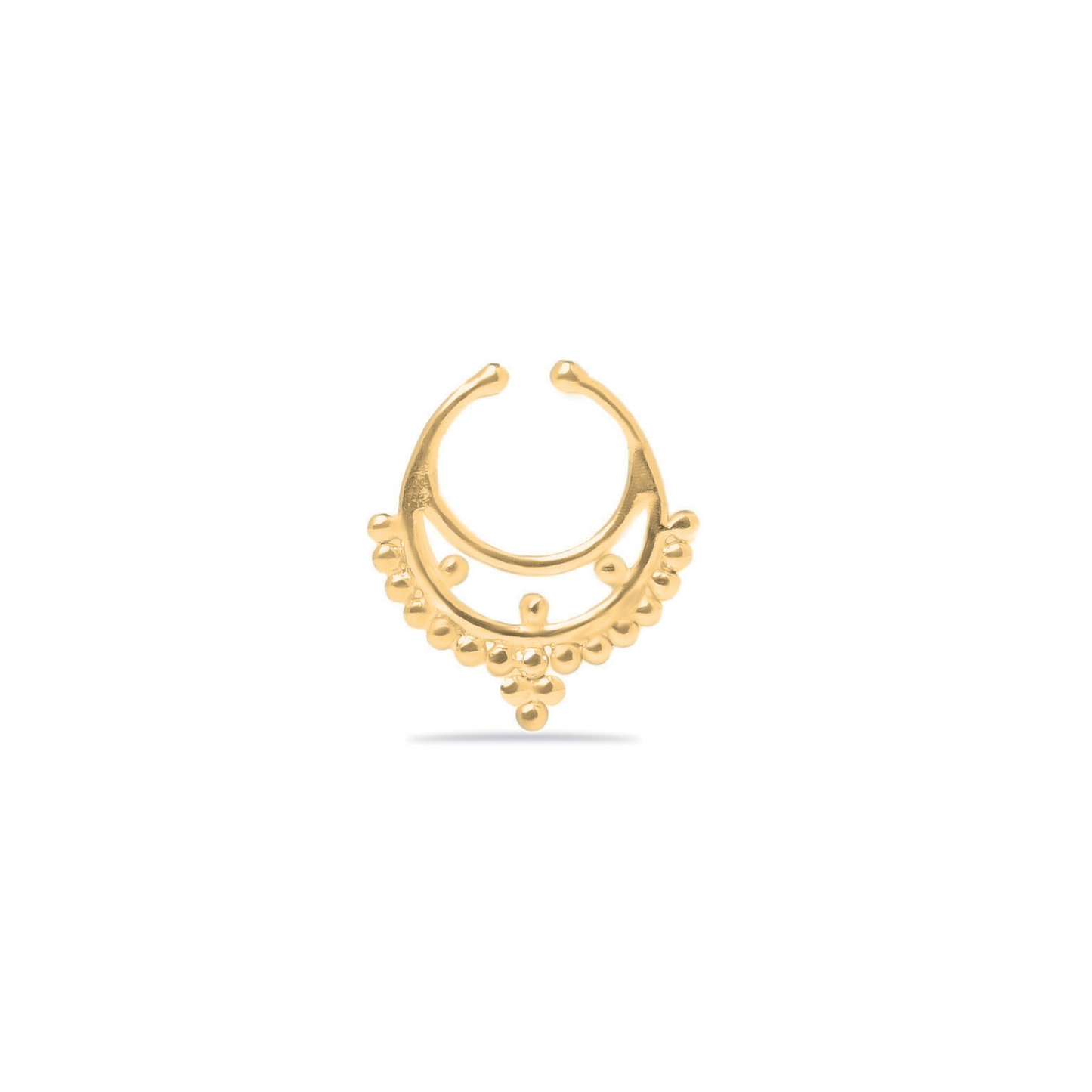 Tribal Dots Fake Septum Piercing (code: SF2)