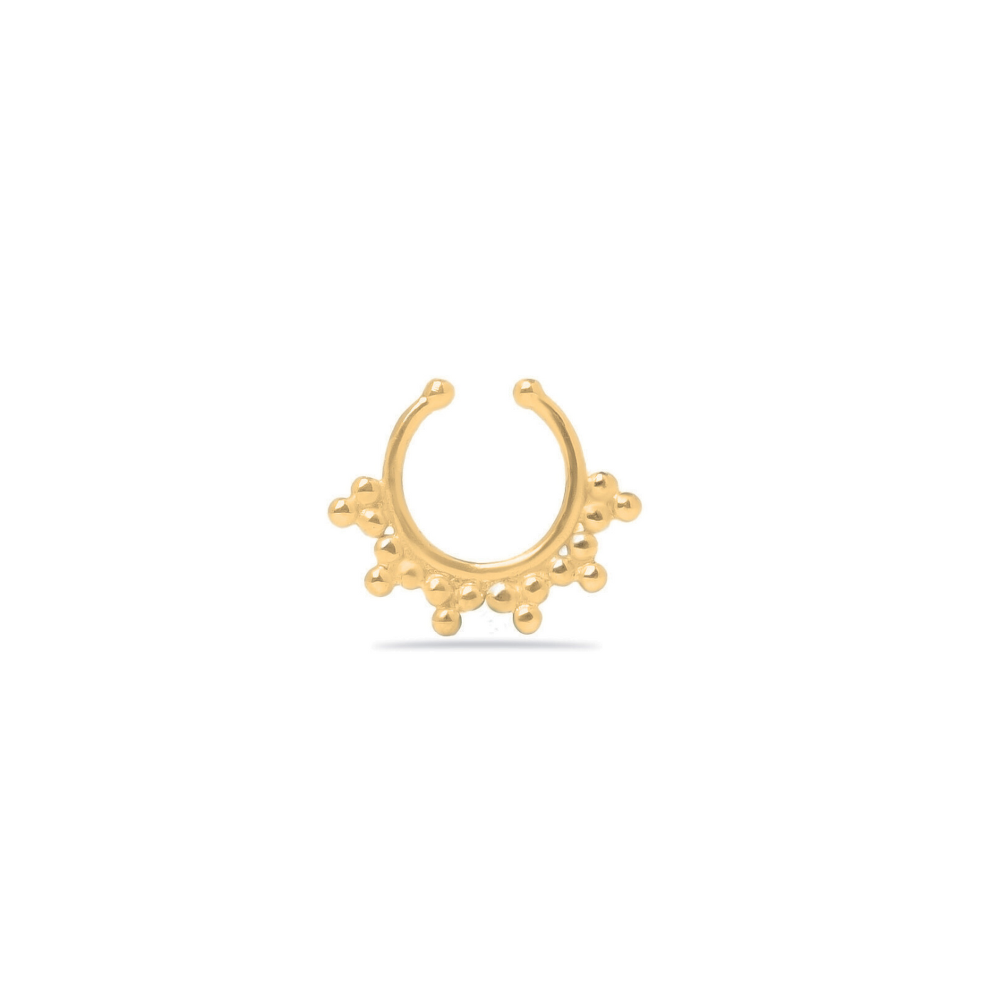 Tribal Dots Fake Septum Piercing (code: SF5)