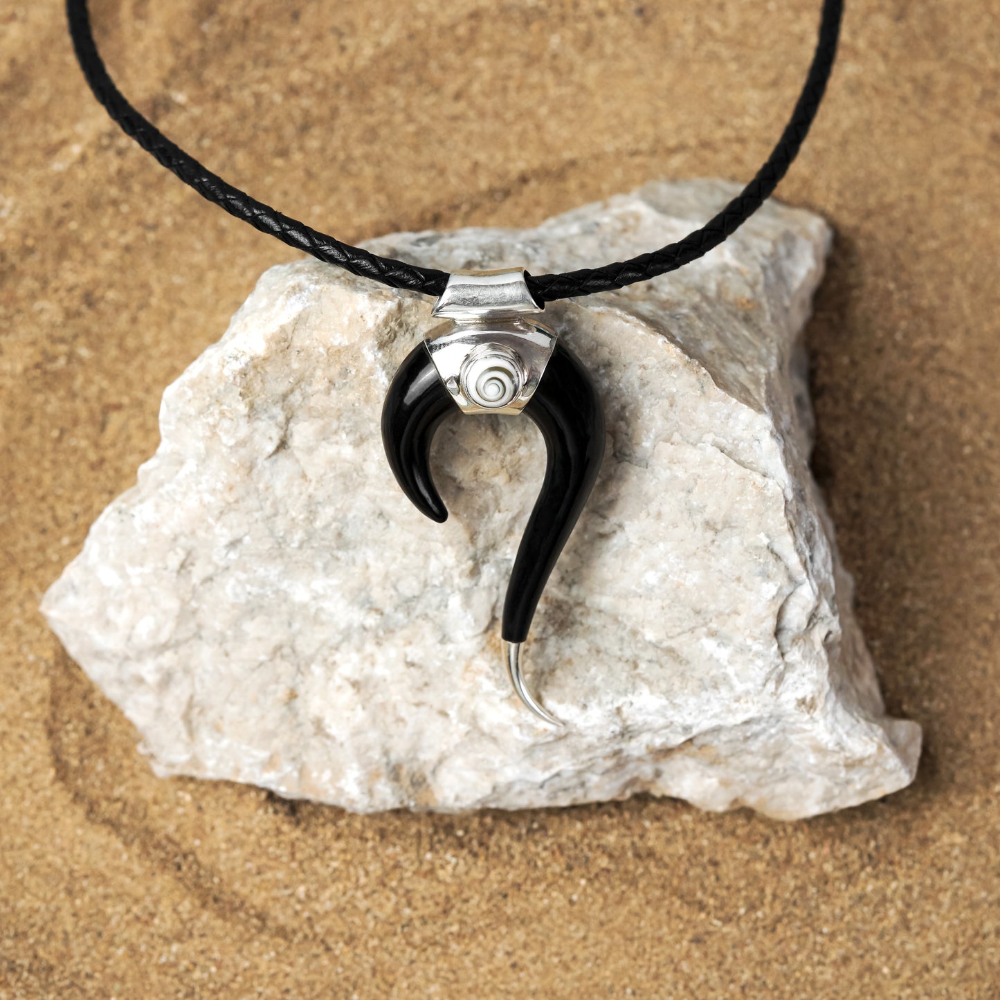 Hook Horn Pendant
