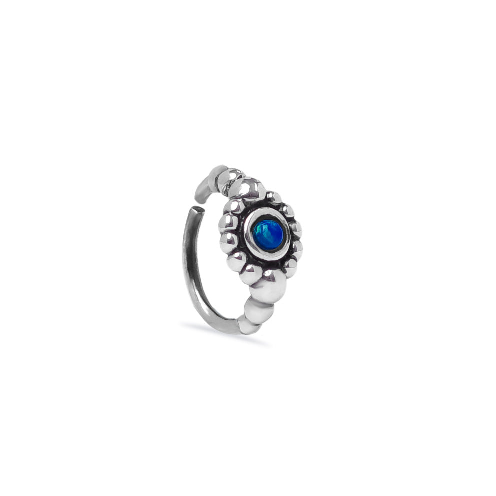 Opal Flower Nose Ring (Code: NL26)