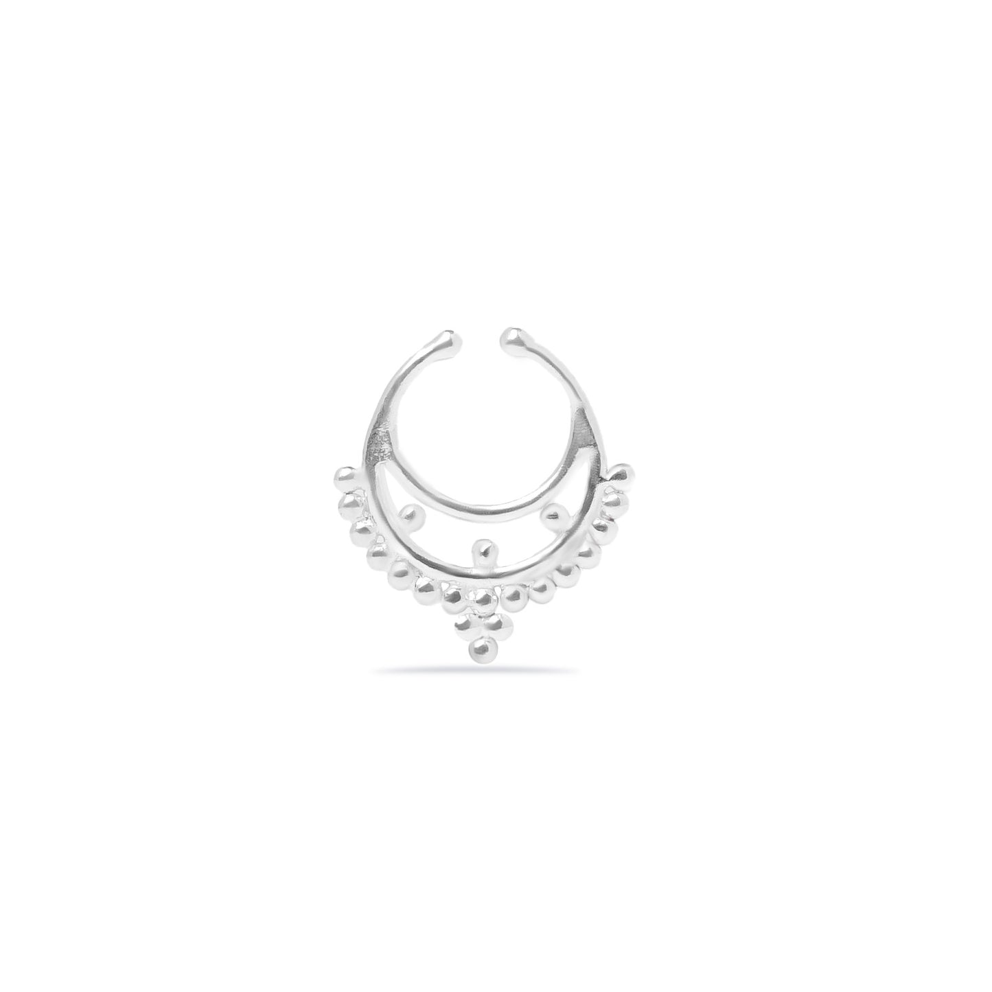 Tribal Dots Fake Septum Piercing (code: SF2)