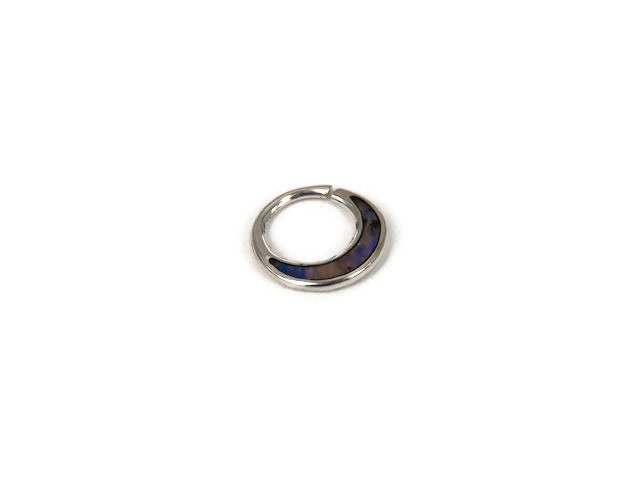 Paua shell Septum Ring (code: S38)