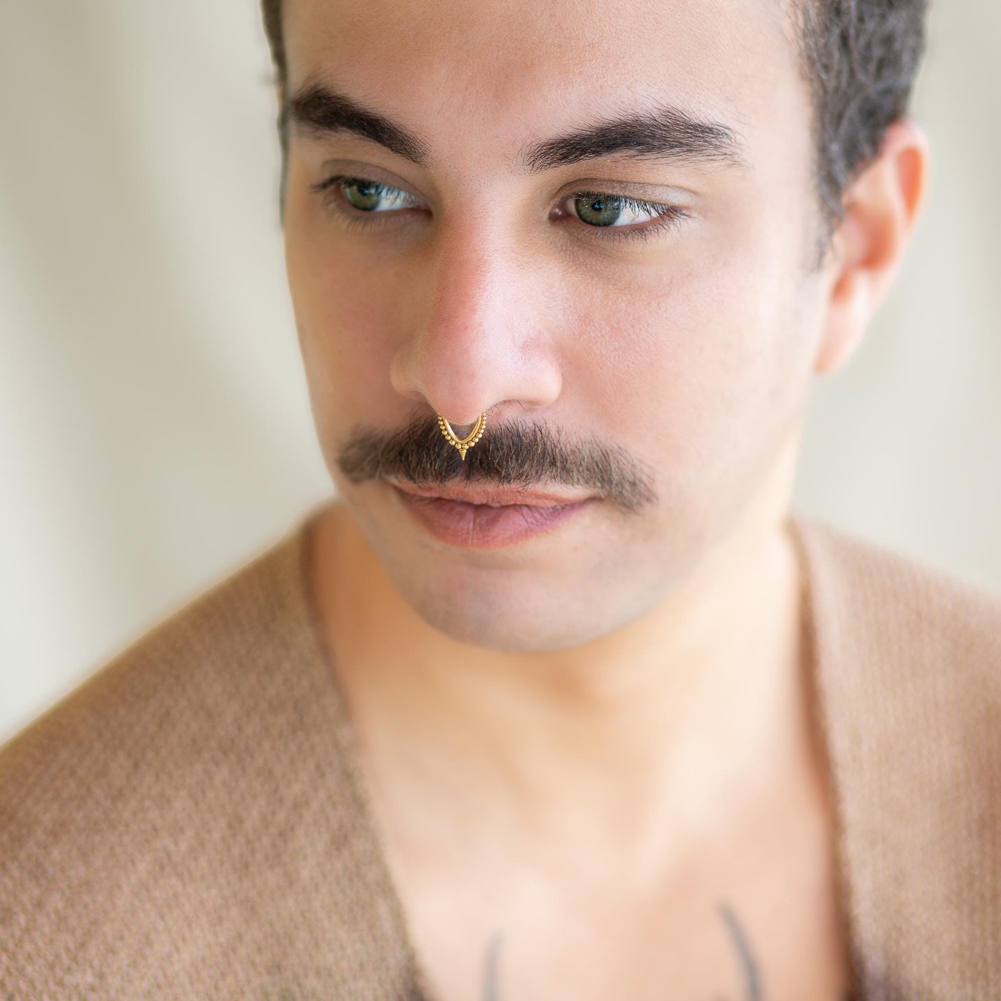 Doted Arc Clicker Septum Ring (code: CLK2)