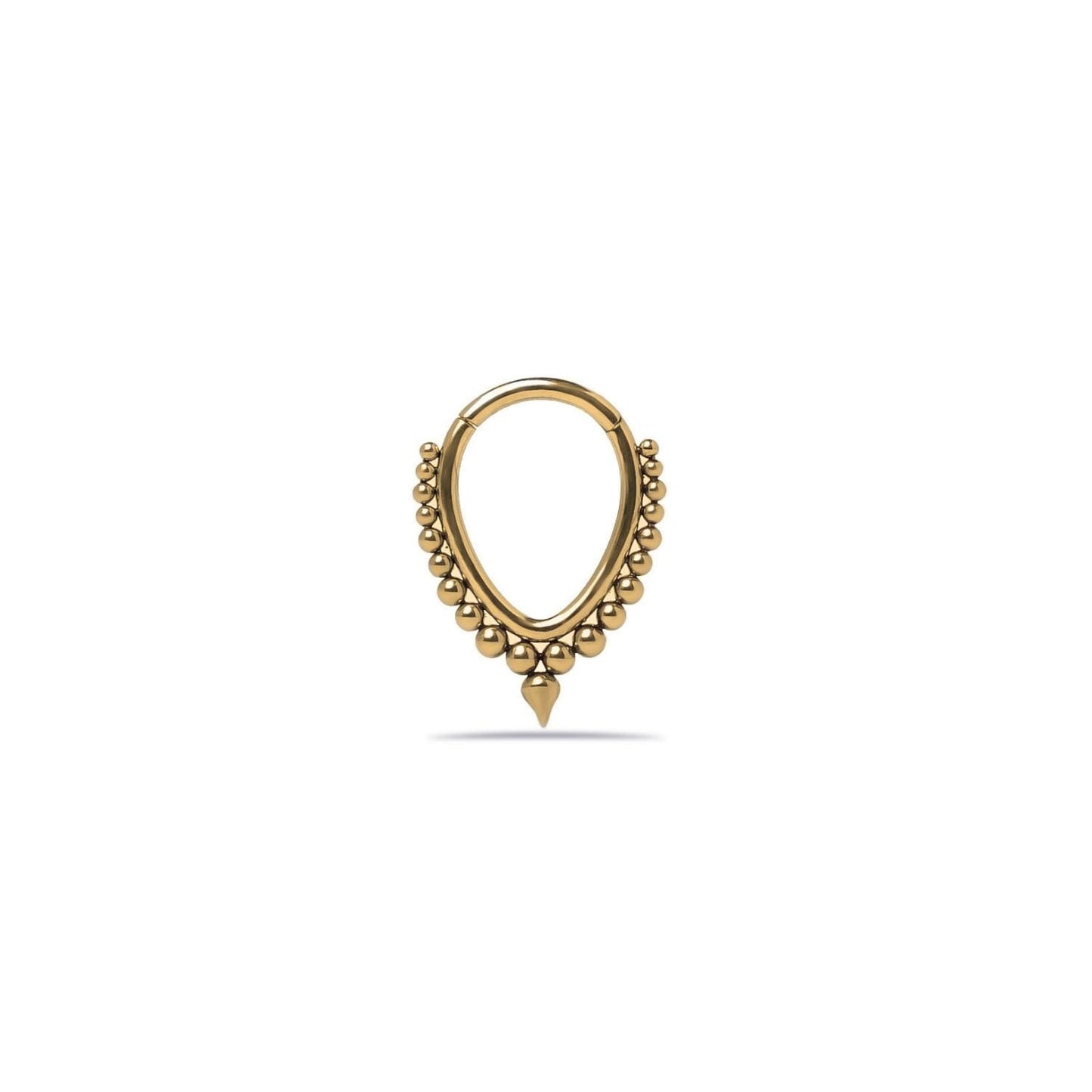 Doted Arc Clicker Septum Ring (code: CLK2)
