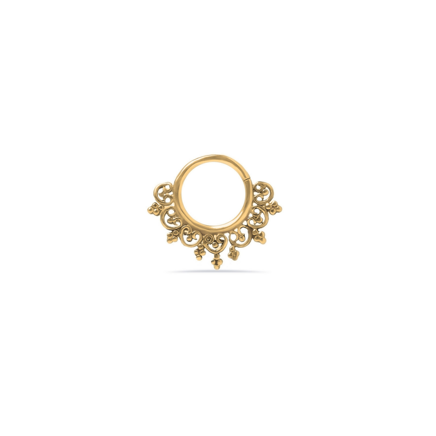Arches And Dots Septum Ring (code: S12)