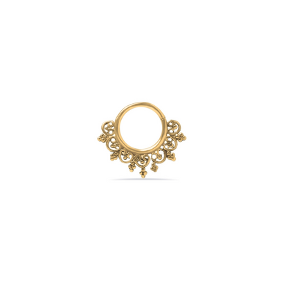 Arches And Dots Septum Ring (code: S12)