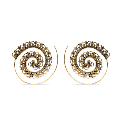 Spiral Arch Earrings (Code: EB1)