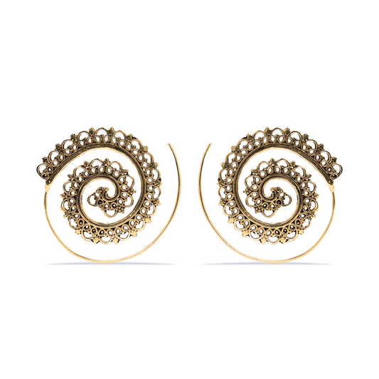 Spiral Arch Earrings (Code: EB1)