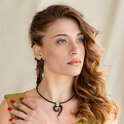 Spiral Horn Pendant