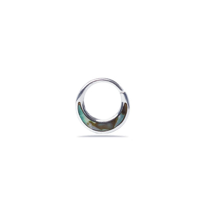 Paua shell Septum Ring (code: S38)