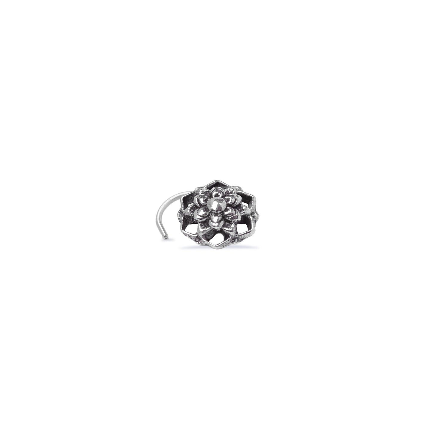 Lotus Flower Nose Stud (Code: NS27)