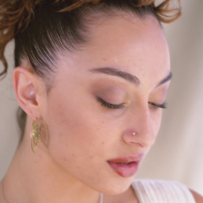 Tiny Flower Nose Stud (Code: NS15)